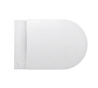 LAUFEN Pro WC set, WC suspendido in siento de WC con tapa, fijación abierta, cisterna de 4,5/3 litros, H8669540000001
