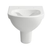 LAUFEN PRO WC suspendido, cisterna baja, sin borde, 530x360mm, fijación abierta, H8209604000001, Color: Blanco con LCC