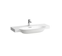 LAUFEN The New Classic lavabo, bajo encimera, 3 agujeros para grifo, con rebosadero, 1000x480mm, H8138574001081, Color: Blanco mate