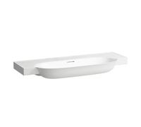 LAUFEN The New Classic lavabo, bajo encimera, con rebosadero, sin agujero para grifo, 1200x480mm, H8138584001091, Color: Blanco con LCC