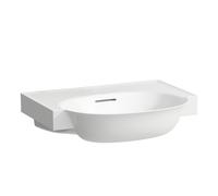 LAUFEN The New Classic lavabo, bajo encimera, con rebosadero, sin agujero para grifo, 600x480mm, H8138530001091, Color: Blanco