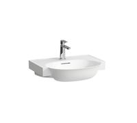 LAUFEN The New Classic lavabo, bajo encimera, con rebosadero, sin agujero para grifo, 600x480mm, H8138534001091, Color: Blanco con LCC