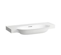 LAUFEN The New Classic lavabo, bajo encimera, sin agujero para grifo, con rebosadero, 1000x480x165mm, H8138577571091, Color: Blanco con LCC