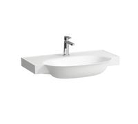 LAUFEN The New Classic, mueble bajo lavabo, sin rebosadero, 3 agujeros para grifería, 800x480mm, H8138550001581, Color: Blanco