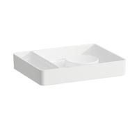 LAUFEN VAL bandeja de almacenamiento, angular, 360x280mm, H8702827570001, Color: Nieve (blanco mate)