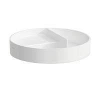 LAUFEN VAL bandeja de almacenamiento, redonda, DM:325 mm, H8702817570001, Color: Nieve (blanco mate)