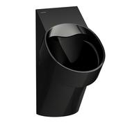 LAUFEN Val urinario de succión, sin agujeros para la instalación de la tapa, sin borde, con elect. Bluetooth, 305x365x560 mm, H8402860200001, Color: Negro brillante