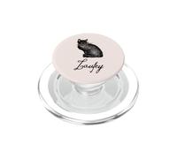 Laufey Gato Negro PopSockets PopGrip para MagSafe