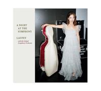 Laufey - Lienzo decorativo con portada de álbum "A Night at The Symphony", para decoración de sala de estar, dormitorio, 70 x 70 cm