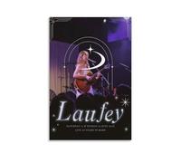 Laufey - Póster musical de cantante en vivo, pósteres musicales para habitación, lienzo estético, arte de pared, decoración de dormitorio, 12 x 18 pulgadas (30 x 45 cm)