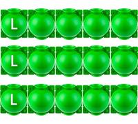 Laufunjoy 15 Piezas Dispositivo de Enraizamiento, Caja de Crecimiento y Propagación de Plantas para Injerto de Jardín (L, Verde)