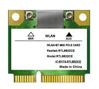 LAUGHERER 1 pieza 2.4 G 5.8 GHz Bluetooth 5.1 Gigabit adaptador LAN inalámbrico WiFi banda dual para Win7 Win8 Win10 Linux