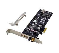 LAUGHERER PCIe X1 CM8828 7.1CH E-Sports Tarjeta de sonido de transmisión en vivo de video sin pérdidas Dts Tarjeta de sonido Módulo de tarjeta de sonido coaxial de fibra óptica