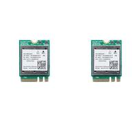 LAUGHERER QCNFA222 AW-NB234NF 802.11A/B/G - Tarjeta WiFi inalámbrica Bluetooth 2.4GHz 5GHz WiFi + BT 4.0 NGFF Wlan (2 unidades)