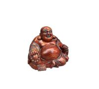 Laughing Buddha, Feng Shui, Hand Carved, Holding Ingots, Buddha, And