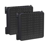 LAUKKKE 2 Filtro de Carbón,Filtro Carbon Compatible con Liebherr Fresh Air 9096989 9882460 988246000,Para Filtros de Frigorífico Sustitución del Frigorífico