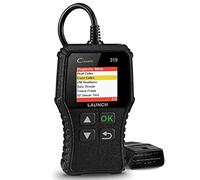 LAUNCH CR319 Lector de Códigos de Error Motor OBD2 para Diagnosis Vehículos con Puerto OBD de 16 Pines con Test de Emisiones de Gases