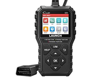 Launch CR529 Interfaz de Diagnosis Code Reader OBD2 Lector y Apagado Luz de Error Motor Datos en Tiempo Real Prueba de Emisiones Sensor O2 y Prueba EVAP