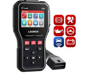 LAUNCH CR629 OBD2 Diagnosis ABS SRS Prueba Activa Reinicios Aceite SAS BMS | Diagnóstico ABS/SRS con prueba activa,funciones OBD2 totales, amplia compatibilidad,8 idiomas