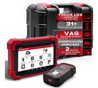 Launch CRP919MAX Escáner OBD2 para Todos los Coches, Diagnóstico los Sistemas Nivel OE, 31+ Servicios de Reinicio, Codificación ECU, Pruebas Activas, Can FD, Bluetooth, 2 Años Actualizaciones Gratis