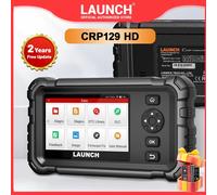 LAUNCH CRP129 HD Escáner de camiones de alta resistencia, herramienta de escaneo diésel de sistema completo con 7 reinicio, Regen de fuerza DPF y reinicio, para camiones pesados de 24 V EU Version