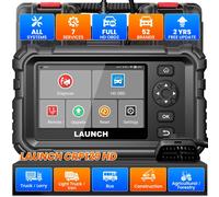 LAUNCH CRP129 HD OBD2 escáner de diagnóstico de camiones de alta resistencia todo el sistema DPF Regen 7 reinicio diésel OBD2 herramienta de escaneo para Cummins Detroit LAUNCH CRP129 HD