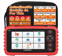 LAUNCH CRP129X Elite V2.0 OBDII Escáner, Herramienta de Diagnóstico Escaneo con 12 Servicios de Aceite/EPB/SAS/TPMS/BMS/DPF Reset, WiFi Actualización Gratis de por Vida, Auto Vin, Prueba de batería