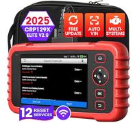 LAUNCH CRP129X Interfaz de Diagnosis Motor Transmisión ABS SRS OBD2 Escáner Android WiFi Reset de Aceite Frenos SAS TPMS con Ajuste del Acelerador y Detección AutoVIN Actualización por WiFi Incluida