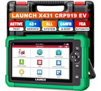 LAUNCH CRP919 EV OBD2 Diagnosis, Diagnóstico Avanzado de Todo el Sistema Bi-direccional Maquina Diagnosis Coche Vehículos Eléctricos & Nueva Energía, 43+ Reinicio, Codificación ECU Online