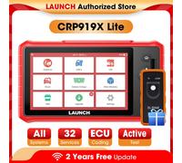 LAUNCH-herramienta de diagnóstico automotriz X431 CRP919X Lite, autoescáner OBD2, X-431 de diagnóstico, envío gratis EU RU Version