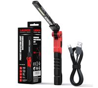 LAUNCH WL3130 Pocket LED Inspection Light - diseño Ultrafino, Cabeza giratoria de 180°, Base magnética, Sistema de 4 clics, COB y SMD LED, 100 lúmenes, Durable, Adecuado para la reparación de Coches