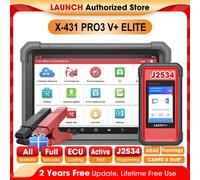LAUNCH X-431 PRO3 V + ELITE herramienta de diagnóstico de coche profesional escáner automotriz herramientas de escaneo automático SmartLink C envío gratis nuevo EU RU Version