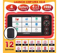 LAUNCH X431 CRP129X V2.0 Herramientas de diagnóstico Escáner OBDII Escáner automotriz profesional Escáner de diagnóstico Global Version