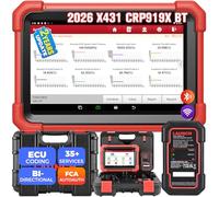 Launch X431 CRP919X BT OBD2 Escáner 2024 Herramienta de diagnóstico bidireccional CANFD&DOIP Diagnóstico Inalámbrico con DBScar VII, FCA AutoAuth, Codificación ECU, IMMO, actualización de 2 años
