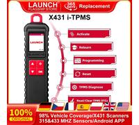 LAUNCH X431 herramienta de i-TPMS 315MHz 433MHz Sensor presión de neumáticos activa programación diagnóstico aprendizaje en la aplicación Android para X431 V V + i-TPMS