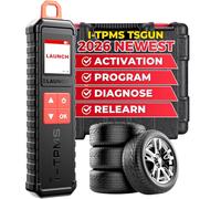 LAUNCH X431 i-TPMS Sensores de Presión de Neumáticos, Activar/Nuevo Aprender/Programar Detector de Presión de Neumáticos, Herramienta de Diagnóstico de TPMS Funciona con X431 V+/Pros V/Pad VII
