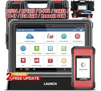LAUNCH X431 Pad V Profesional Diagnosis Coche con Sistema Completo, Función de Reset 50+,J2534 / CANFD/DOIP, Programación ECU Bi-direccional Codificación en línea, OBD, Última versión