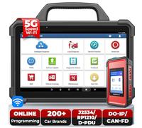 LAUNCH X431 PAD VII Elite OBD2 Dispositivo de diagnóstico OBD2 2024 Top J2534 Herramienta de reprogramación Mapa topográfico inteligente Escáner de diagnóstico bidireccional Codificación ECU