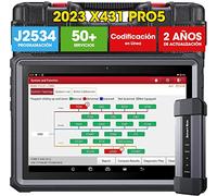 LAUNCH X431 Pro 5 Escáner Bidireccional Herramienta Programación J2534 con más de 50 Funciones Codificación de ECU Pruebas Activas Multimarca Español, Windows XP