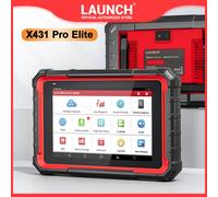 LAUNCH X431 PRO Elite OBD2 herramienta de escaneo de escáner con CANFD DOIP herramienta de diagnóstico automotriz sistema completo de codificación ECU, más de 37 reinicio, FCA EU Version