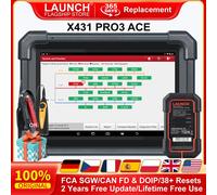 LAUNCH X431 PRO3 ACE herramienta de diagnóstico de coche escáner OBD2 sistemas completos guía de calibración ADAS función DBScar VII pantalla de 10,1 pulgadas EU UK Version