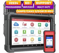 Launch X431 PRO3 V+ Elite, J2534 Herramienta de Escaneo, Codificación en Línea, Mapa de Topología, FCA SGW, Escáner de Diagnóstico, D-PDU/CANFD/DoIP, 60+ Reset, Prueba Activa, Actualización de 2 Años