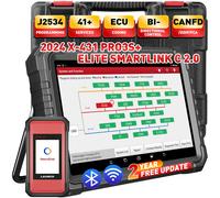 LAUNCH X431 PRO3S + ELITE herramienta de programación avanzada J2534 CAN FD DOIP codificación en línea todo el sistema herramienta de diagnóstico del coche mapa de topología Pro3s Plus ELITE