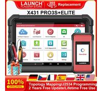 LAUNCH X431 PRO3S + ELITE SmartLink C OBD2 escáner CAN FD DOIP herramienta de diagnóstico de coche J2534 programación mapeo de topología para FCA SGW Global Version