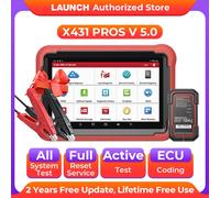 LAUNCH X431 PROS V 5,0 herramientas de diagnóstico OBD2 escáner Diagnost herramienta automotriz automática escaneo de coche diagnóstico de escáner automático X-431 Pro V EU RU Version