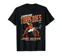 Launchin' Torpedoes Jose Altuve Houston Baseball MLBPA Camiseta