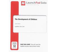LaunchPad for The Development of Children (12 month Access Card) [Blu-ray]