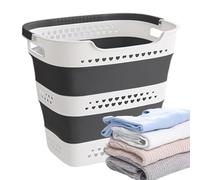 Laundry Basket | 42L Large Capacity With Handle Breathable Folding |