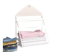 Laundry Basket, Bathroom Hamper, Clear PVC Waterproof Bag, Built In Touchscreen Phone Pouch for Bedroom, Nursery, Dormitory, RV, Apartment, Men, Women, Bathing, Shower Time, Travel