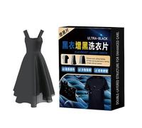 Laundry Darkening Sheets - Fabric Color Restorer, 10 Pieces Long Lasting Safe Darkening Sheets For Costume Restoration, Home Dyeing Projects, Uniform Refresh, Workwear Maintenance Fabric ColorRevival
